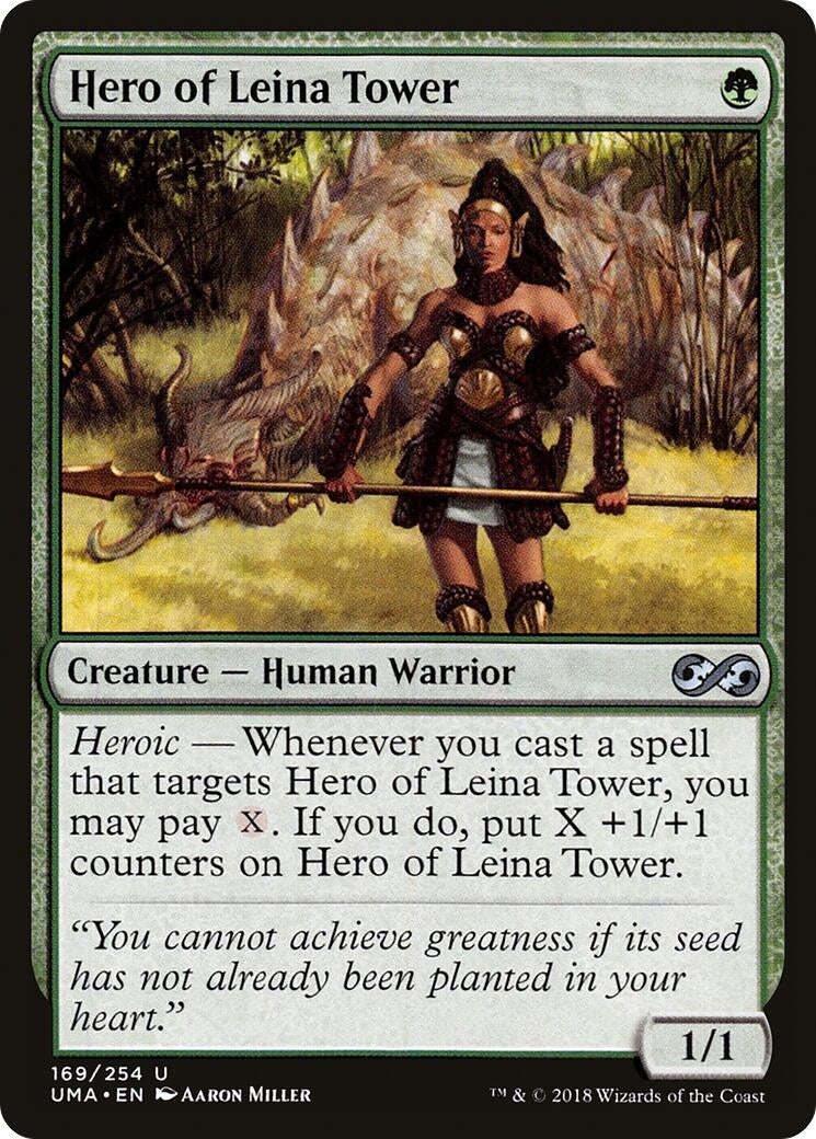 Image for Hero of Leina Tower (Ultimate Masters) (169) - Magic: The Gathering