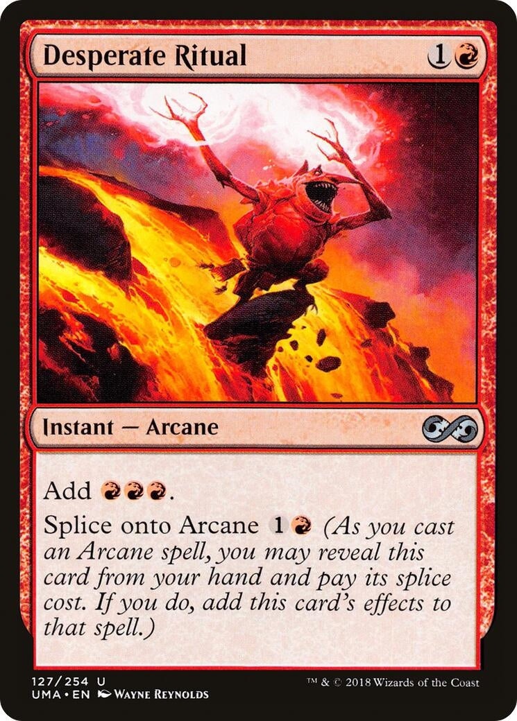 Image for Desperate Ritual (Ultimate Masters) (127) - Magic: The Gathering