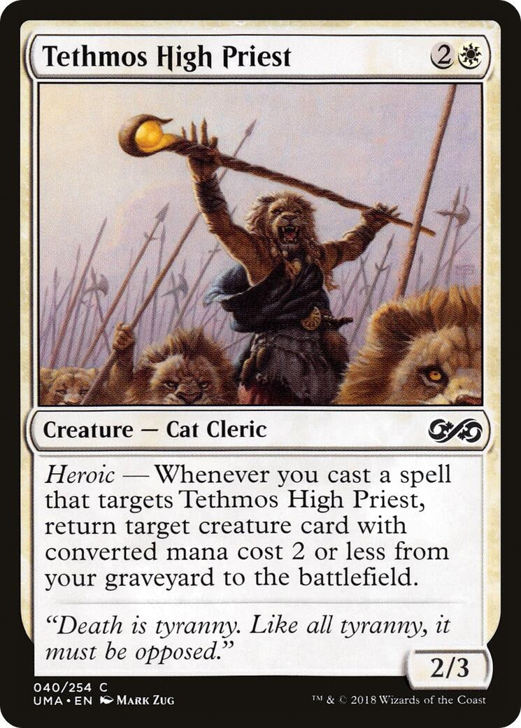 Image for Tethmos High Priest (Ultimate Masters) (40) - Magic: The Gathering
