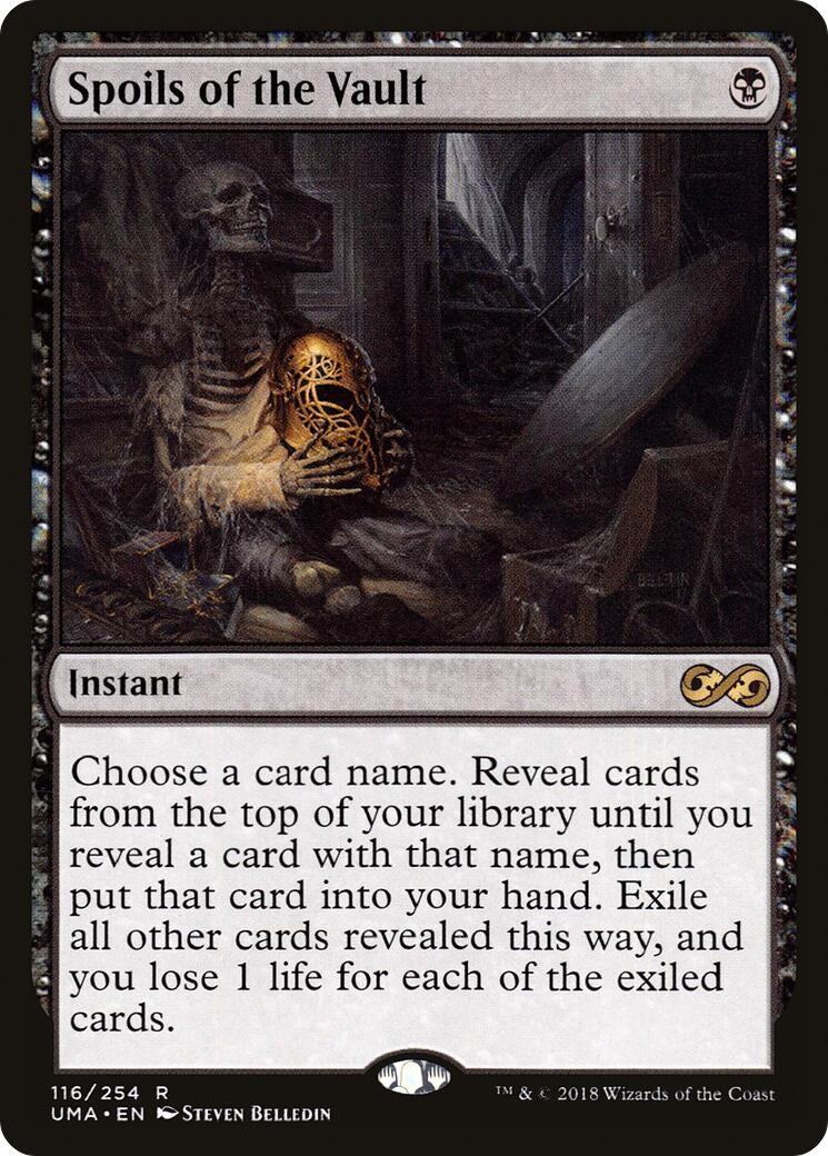 Image for Spoils of the Vault (Ultimate Masters) (116) - Magic: The Gathering