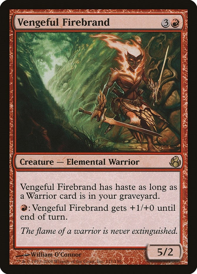Image for Vengeful Firebrand (Morningtide) (111) - Magic: The Gathering