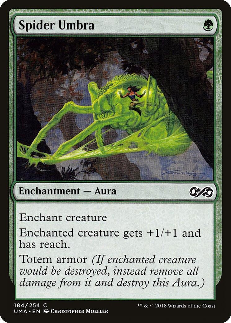 Image for Spider Umbra (Ultimate Masters) (184) - Magic: The Gathering