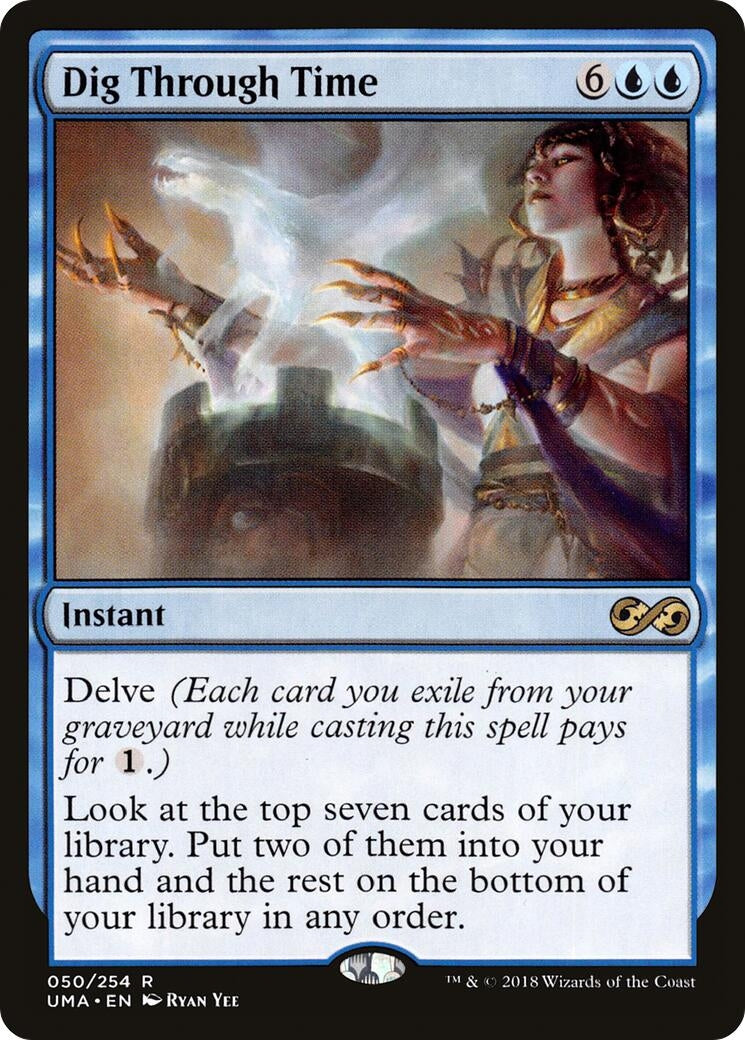 Image for Dig Through Time (Ultimate Masters) (50) - Magic: The Gathering