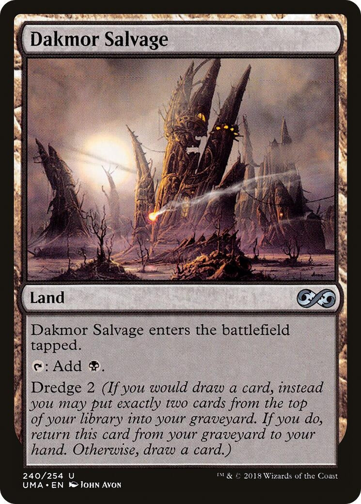 Image for Dakmor Salvage (Ultimate Masters) (240) - Magic: The Gathering