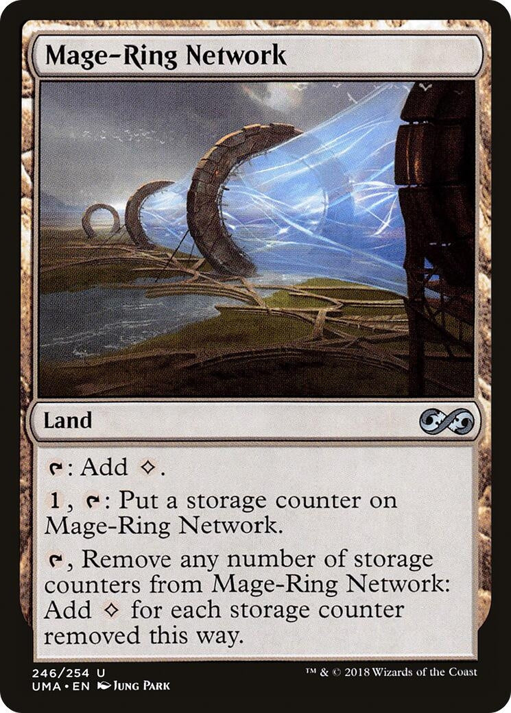 Image for Mage-Ring Network (Ultimate Masters) (246) - Magic: The Gathering