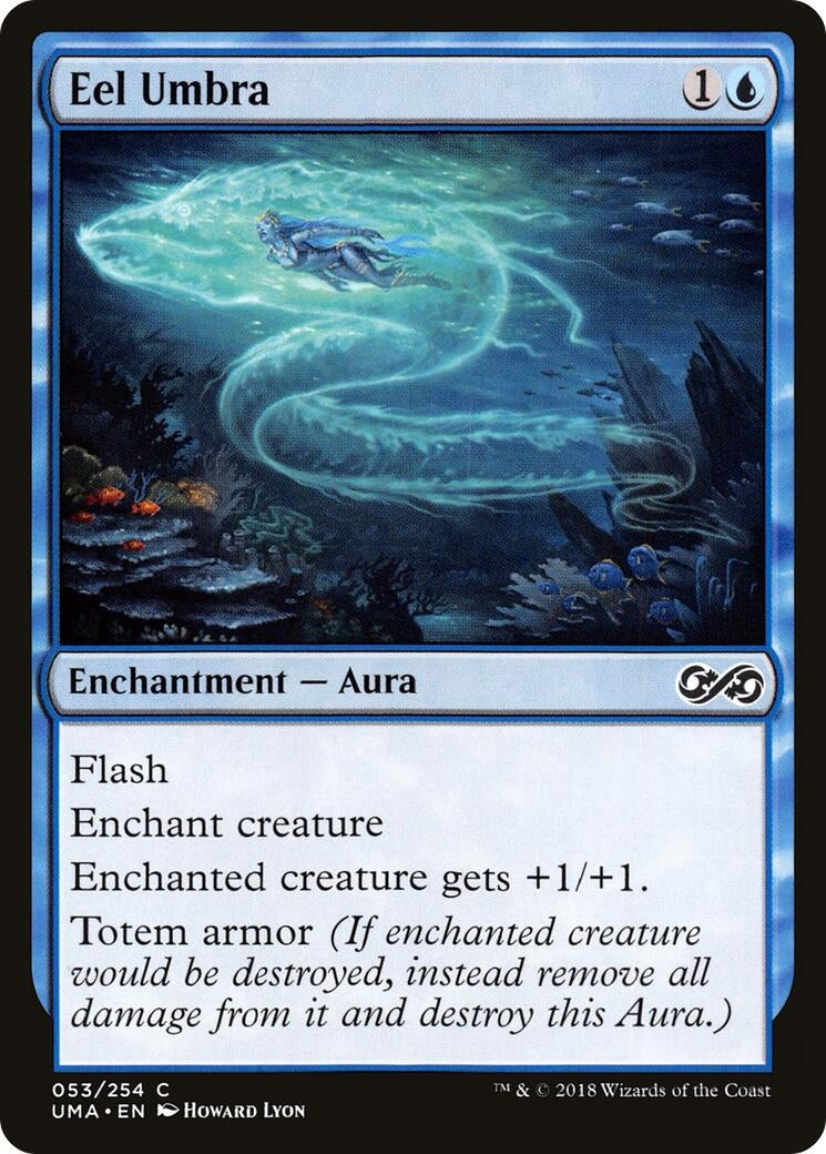 Image for Eel Umbra (Ultimate Masters) (53) - Magic: The Gathering