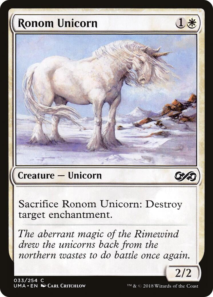 Image for Ronom Unicorn (Ultimate Masters) (33) - Magic: The Gathering