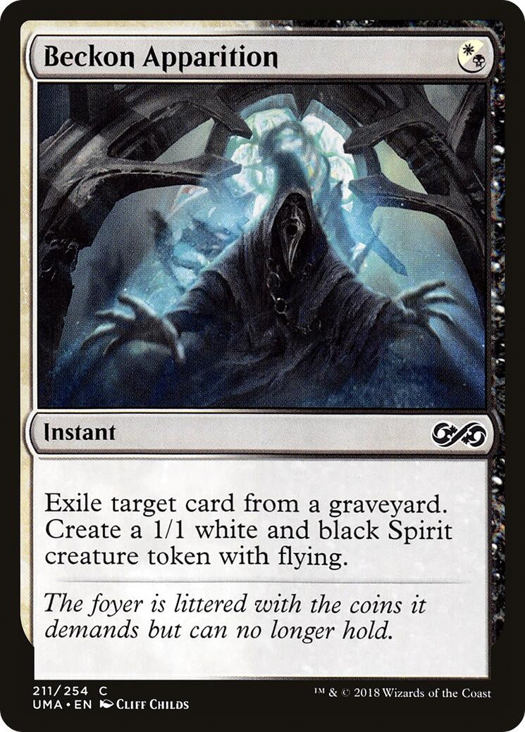 Image for Beckon Apparition (Ultimate Masters) (211) - Magic: The Gathering