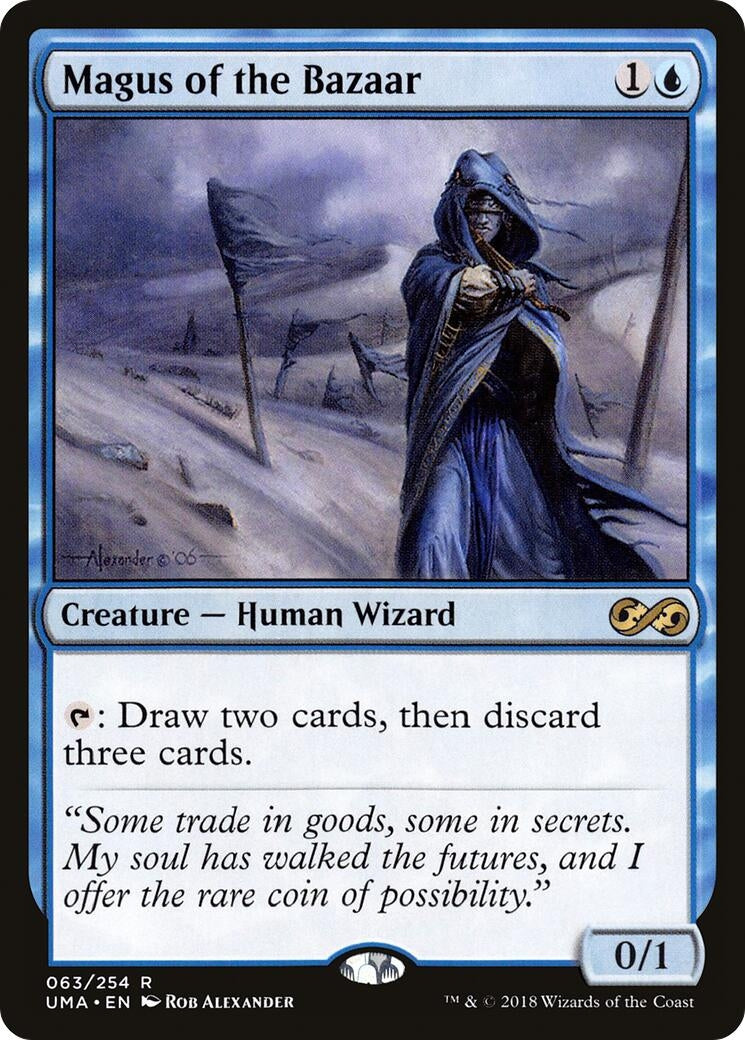 Image for Magus of the Bazaar (Ultimate Masters) (63) - Magic: The Gathering