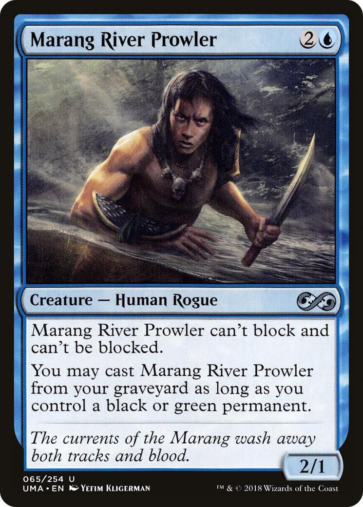 Image for Marang River Prowler (Ultimate Masters) (65) - Magic: The Gathering