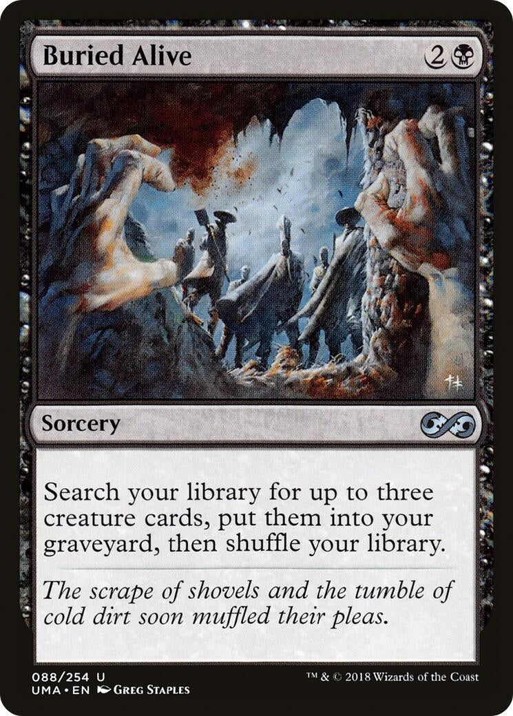 Image for Buried Alive (Ultimate Masters) (88) - Magic: The Gathering