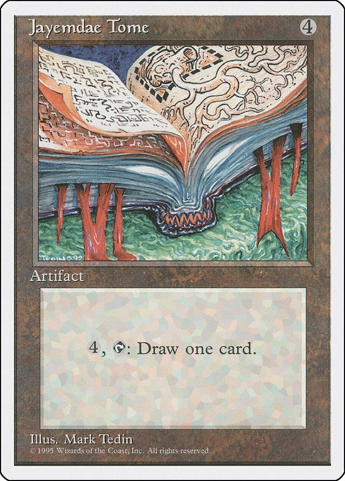 Image for Jayemdae Tome (Fourth Edition) - Magic: The Gathering