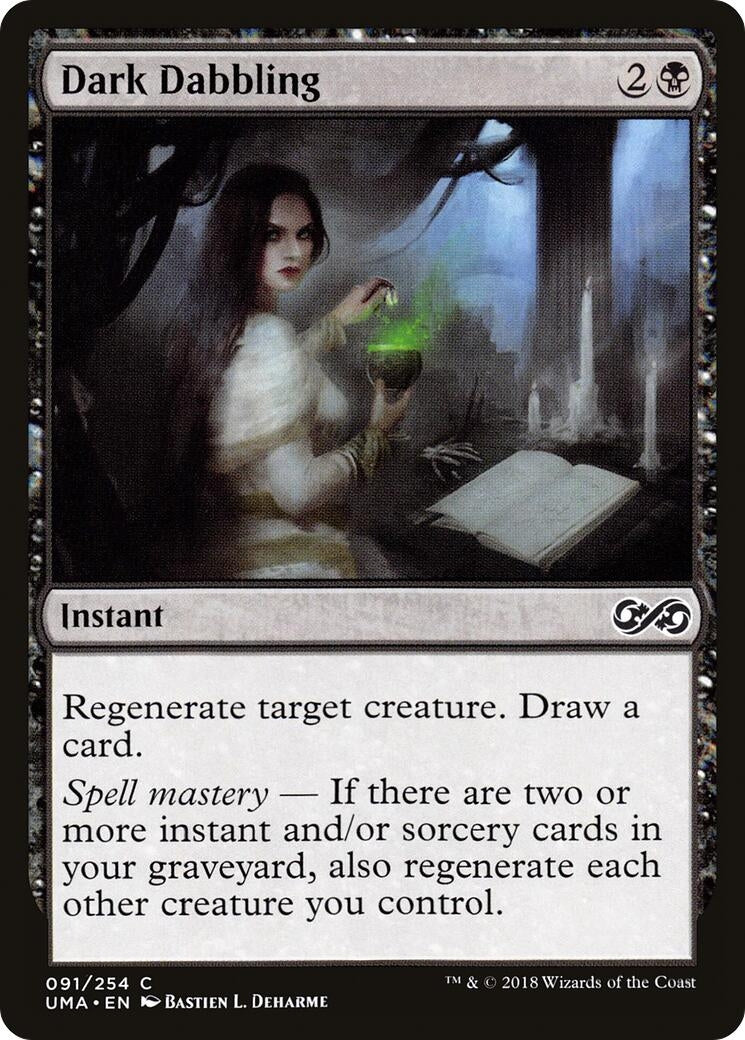 Image for Dark Dabbling (Ultimate Masters) (91) - Magic: The Gathering