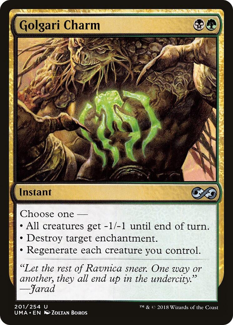 Image for Golgari Charm (Ultimate Masters) (201) - Magic: The Gathering