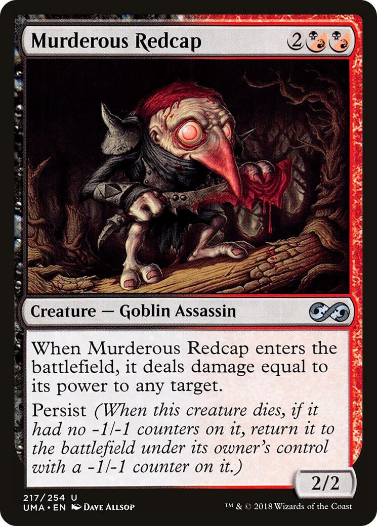 Image for Murderous Redcap (Ultimate Masters) (217) - Magic: The Gathering