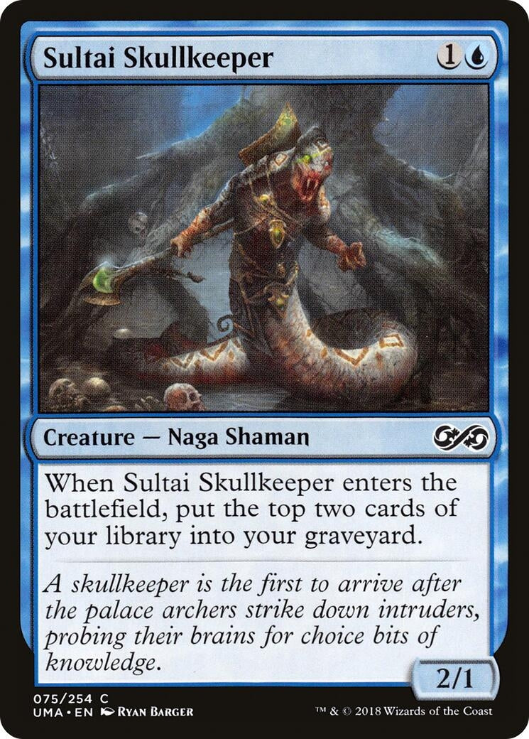 Image for Sultai Skullkeeper (Ultimate Masters) (75) - Magic: The Gathering