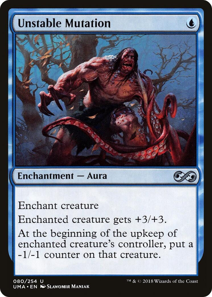 Image for Unstable Mutation (Ultimate Masters) (80) - Magic: The Gathering