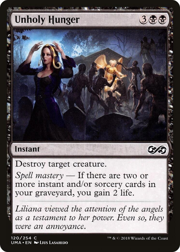 Image for Unholy Hunger (Ultimate Masters) (120) - Magic: The Gathering