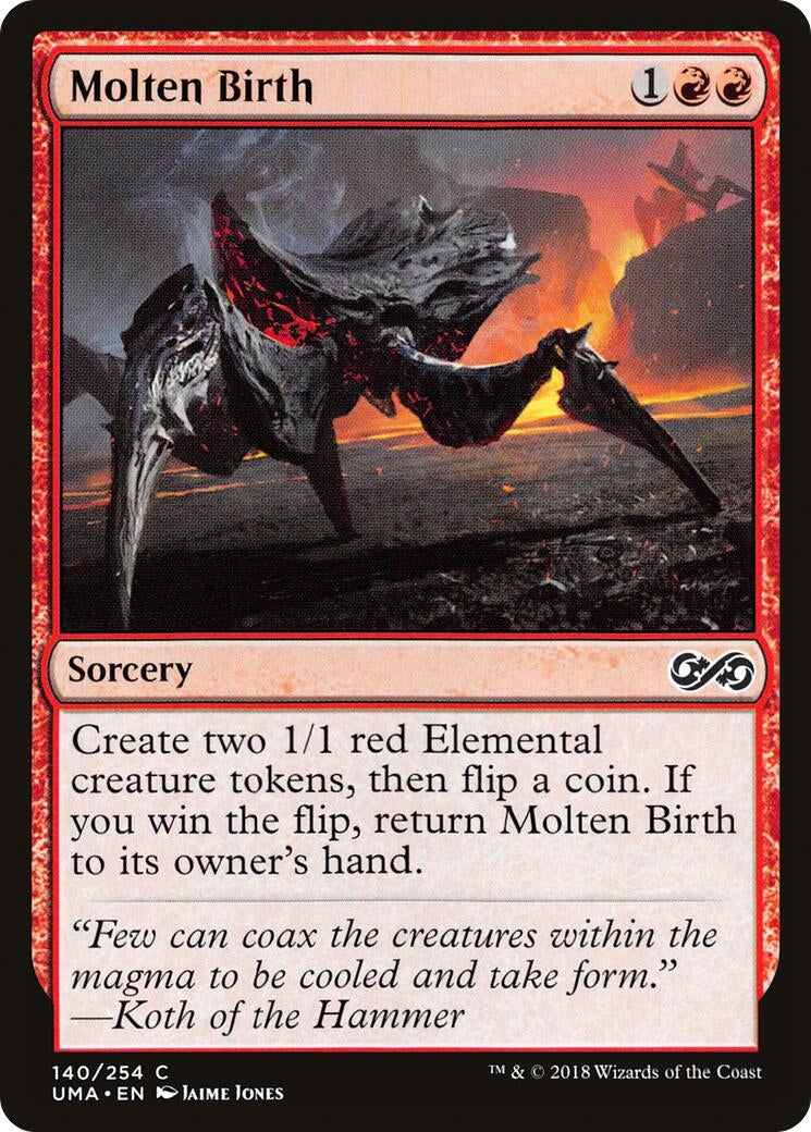 Image for Molten Birth (Ultimate Masters) (140) - Magic: The Gathering