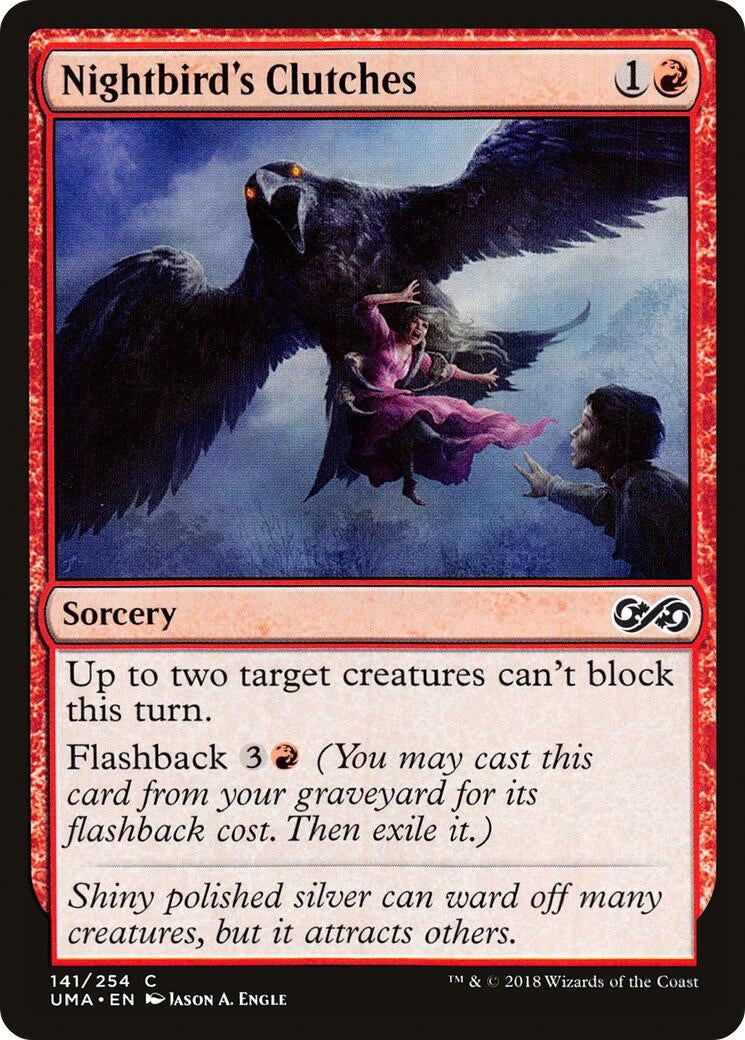 Image for Nightbird's Clutches (Ultimate Masters) (141) - Magic: The Gathering