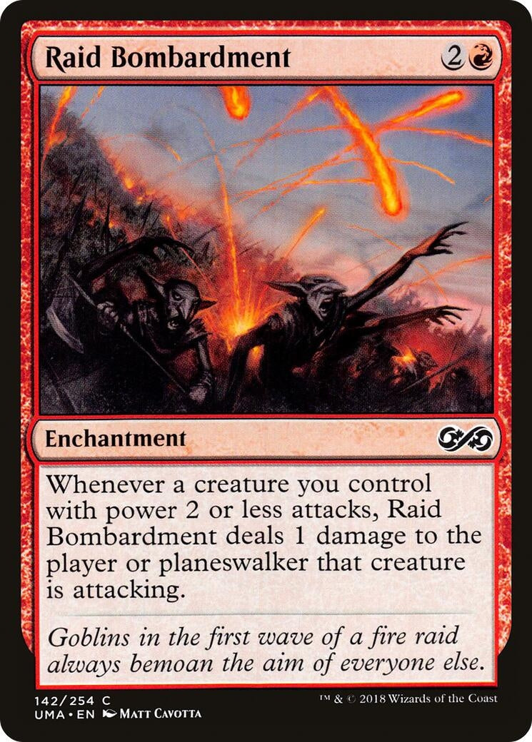 Image for Raid Bombardment (Ultimate Masters) (142) - Magic: The Gathering