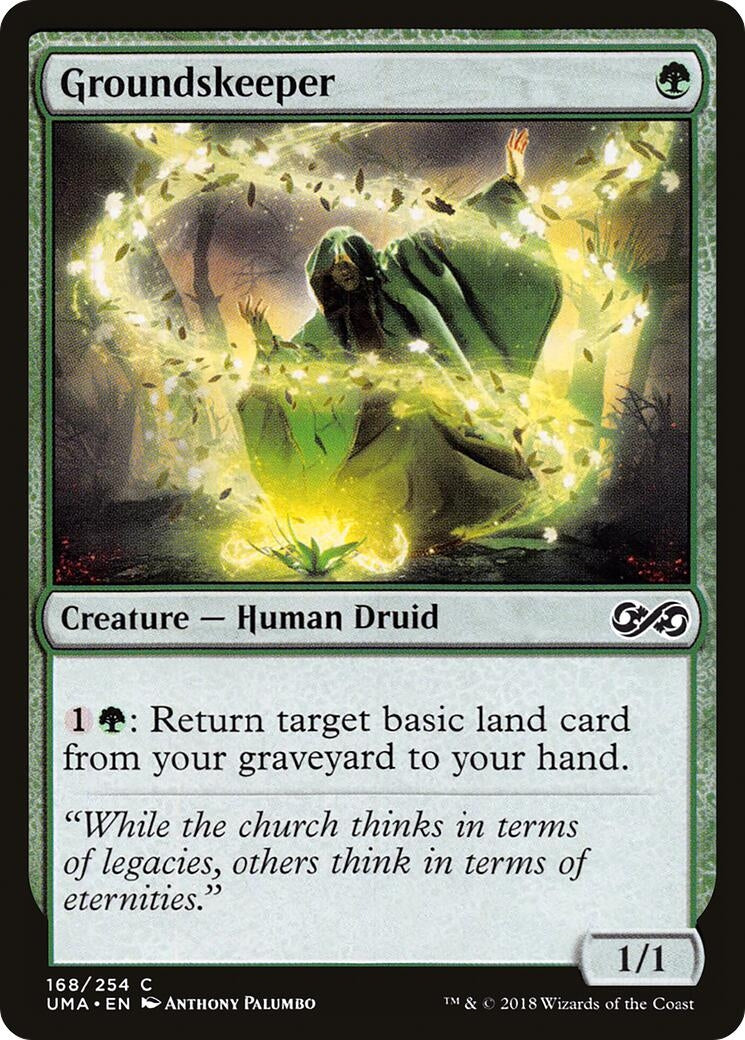 Image for Groundskeeper (Ultimate Masters) (168) - Magic: The Gathering