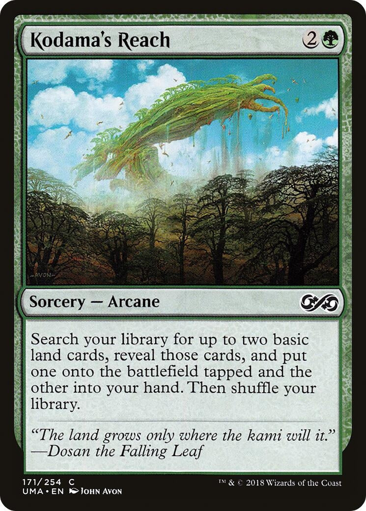 Image for Kodama's Reach (Ultimate Masters) (171) - Magic: The Gathering