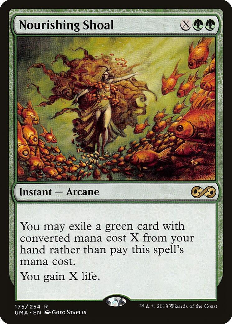 Image for Nourishing Shoal (Ultimate Masters) (175) - Magic: The Gathering