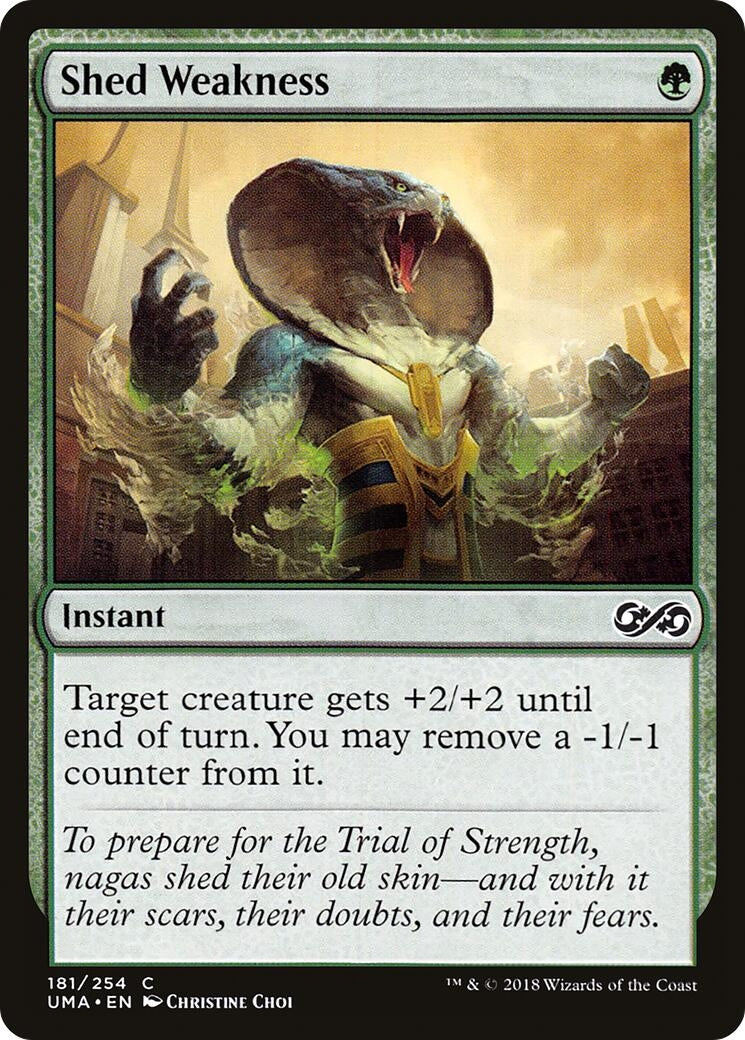 Image for Shed Weakness (Ultimate Masters) (181) - Magic: The Gathering
