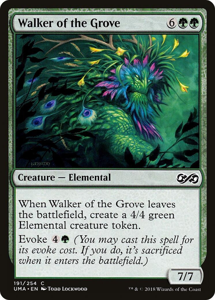 Image for Walker of the Grove (Ultimate Masters) (191) - Magic: The Gathering