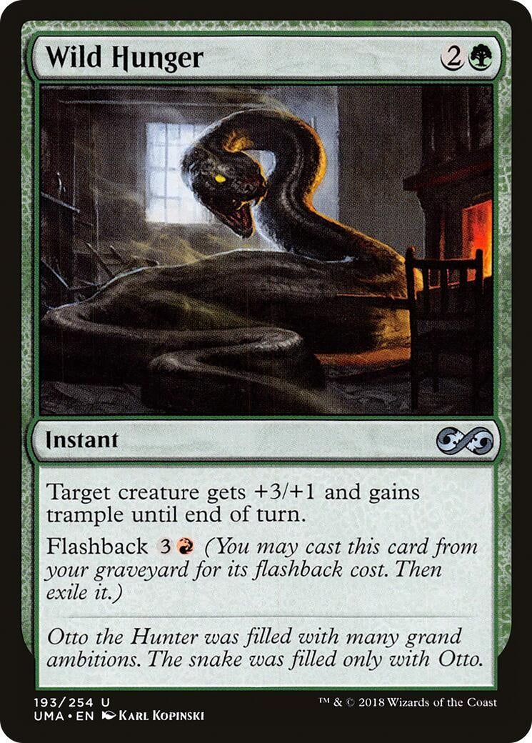 Image for Wild Hunger (Ultimate Masters) (193) - Magic: The Gathering