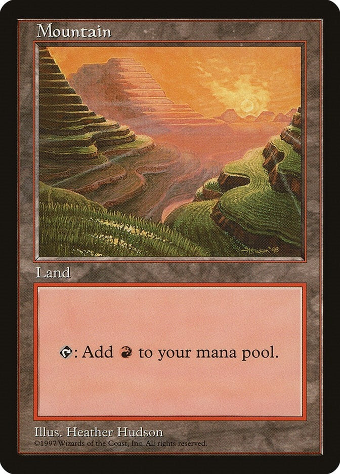 Image for Mountain - Red Pack (Hudson) (APAC Lands) - Magic: The Gathering