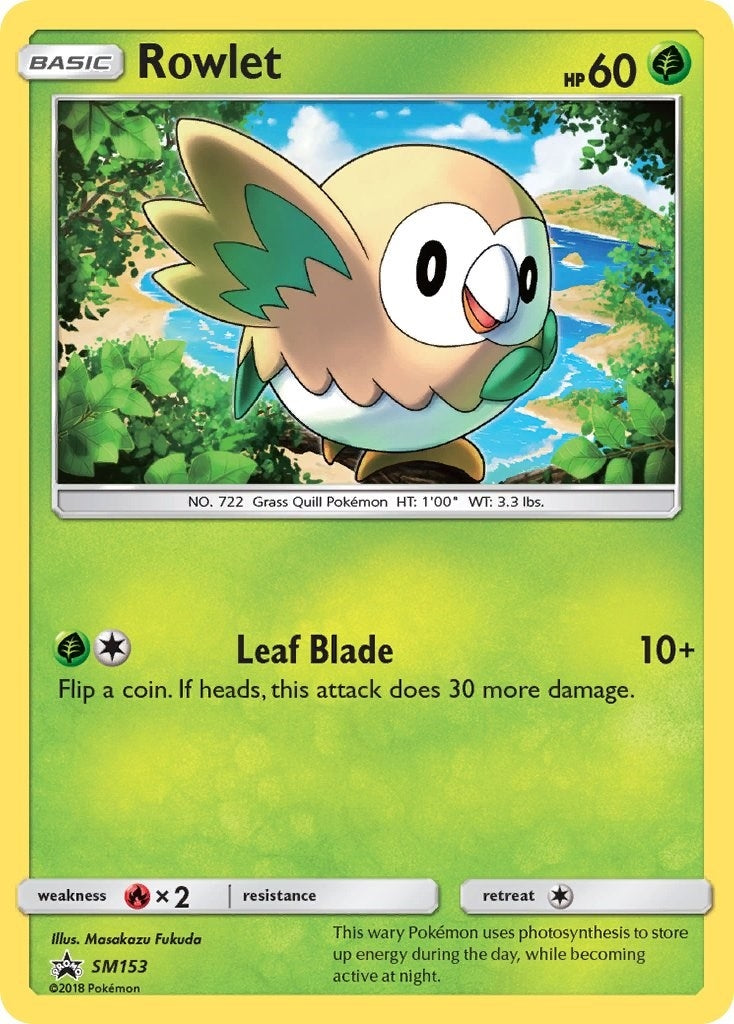 Image for Rowlet - SM153 (SM Promos) (SM153) - Pokemon