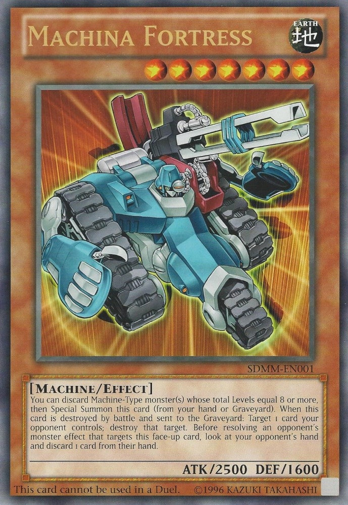 Image for Machina Fortress (Oversized) (Machine Madness) (Yu-Gi-Oh! Value Boxes) (SDMM-EN001) - YuGiOh