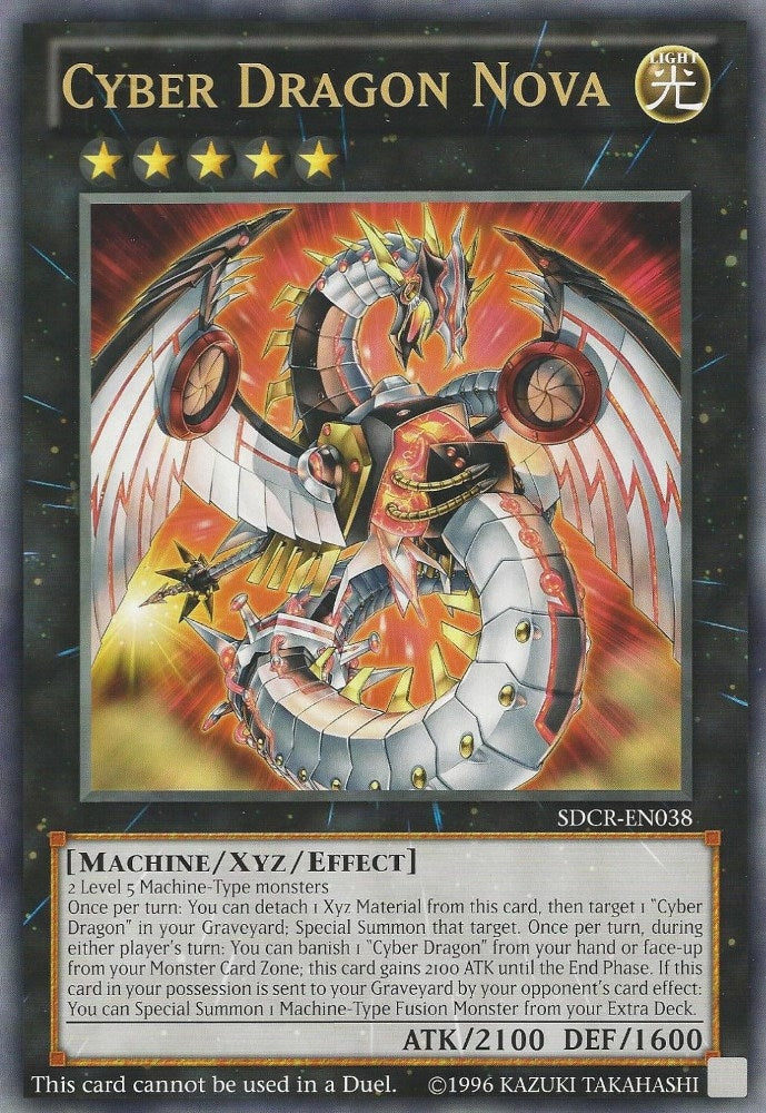 Image for Cyber Dragon Nova (Oversized) (Machine Madness) (Yu-Gi-Oh! Value Boxes) (SDCR-EN038) - YuGiOh