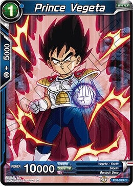 Image for Prince Vegeta (Clash of Fates) (TB3-023) - Dragon Ball Super: Masters