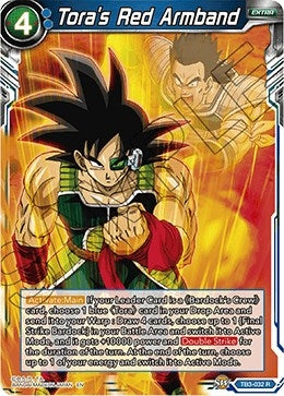 Image for Tora's Red Armband (Clash of Fates) (TB3-032) - Dragon Ball Super: Masters