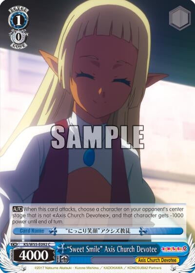 Image for "Sweet Smile" Axis Church Devotee (KonoSuba 2) (KS/W55-E092 C) - Weiss Schwarz