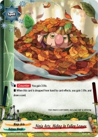 Image for Ninja Arts, Hiding in Fallen Leaves (S-SS02: 3 Garga Decks! Impact! Triple Punisher) (S-SS02/0030EN) - Future Card BuddyFight