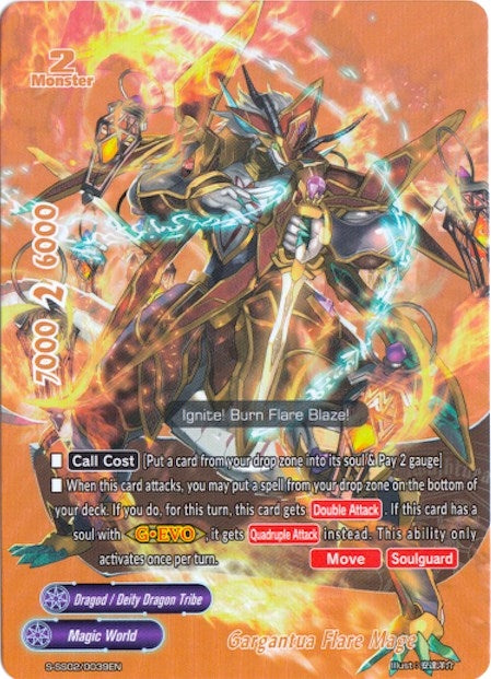 Image for Gargantua Flare Mage (BR) (S-SS02: 3 Garga Decks! Impact! Triple Punisher) (S-SS02/0039EN) - Future Card BuddyFight