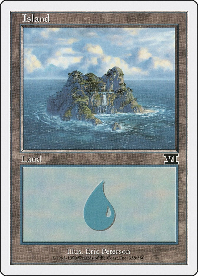 Image for Island (338) (Classic Sixth Edition) (338) - Magic: The Gathering