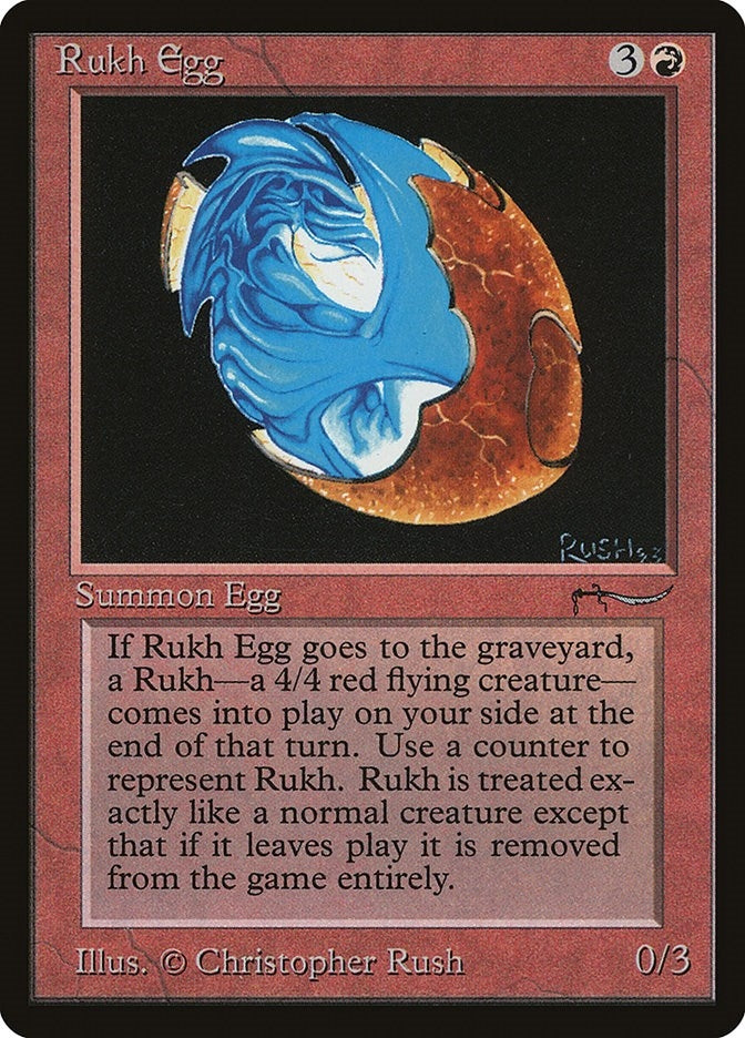 Image for Rukh Egg (Light) (Arabian Nights) - Magic: The Gathering