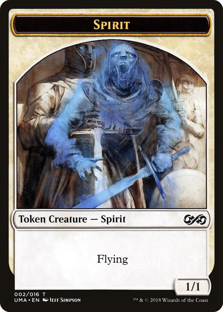 Image for Spirit Token (002) (Ultimate Masters) (2) - Magic: The Gathering