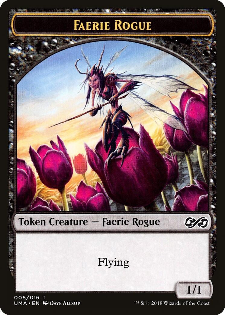 Image for Faerie Rogue Token (Ultimate Masters) (5) - Magic: The Gathering