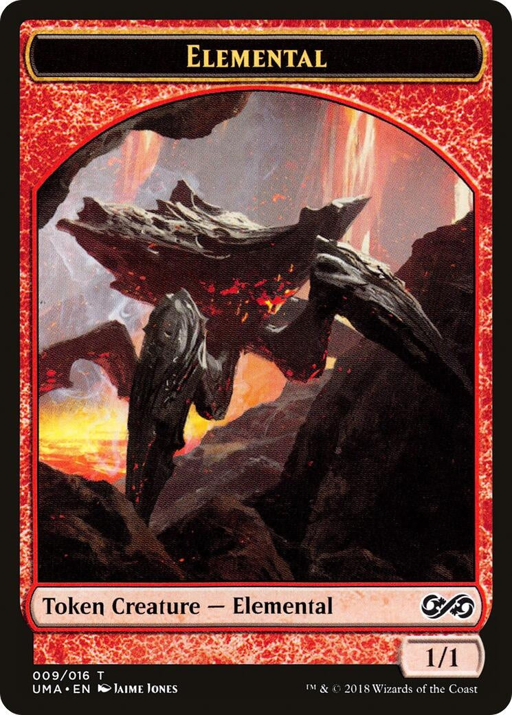 Image for Elemental Token (009) (Ultimate Masters) (9) - Magic: The Gathering