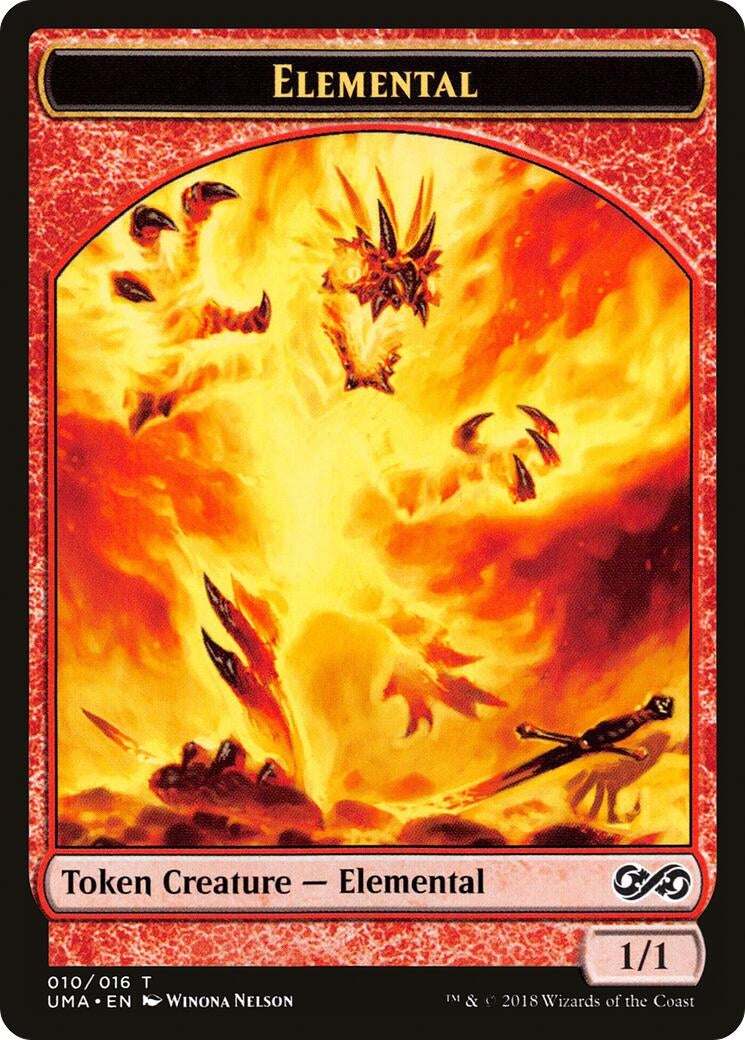 Image for Elemental Token (010) (Ultimate Masters) (10) - Magic: The Gathering