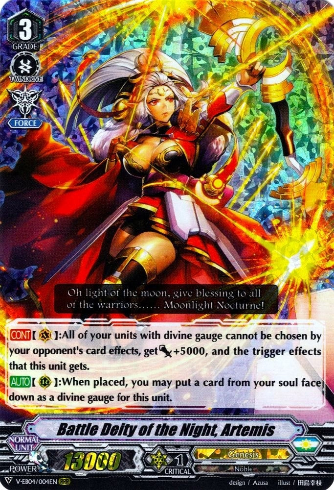 Image for Battle Deity of the Night, Artemis (V-EB04: The Answer of Truth) (V-EB04/004EN) - Cardfight Vanguard