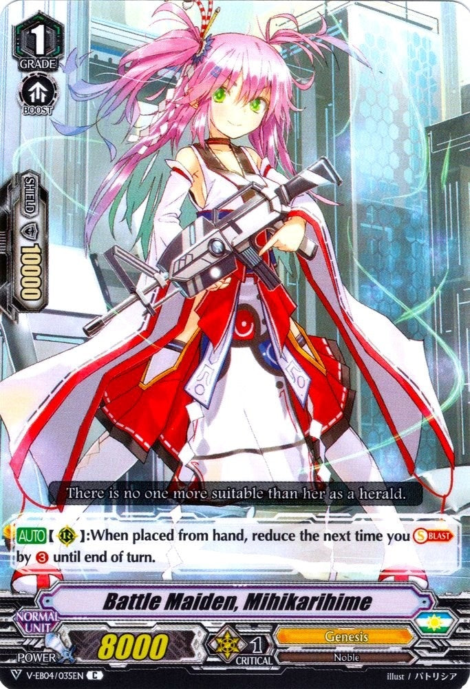 Image for Battle Maiden, Mihikarihime (V-EB04: The Answer of Truth) (V-EB04/035EN) - Cardfight Vanguard