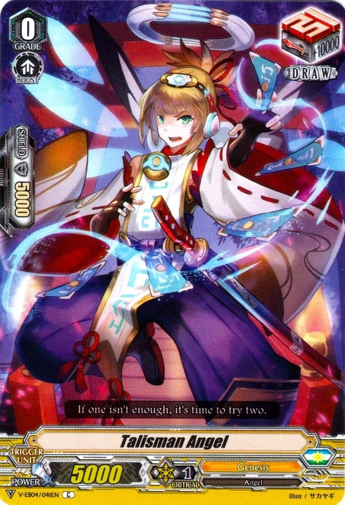 Image for Talisman Angel (V-EB04: The Answer of Truth) (V-EB04/041EN) - Cardfight Vanguard