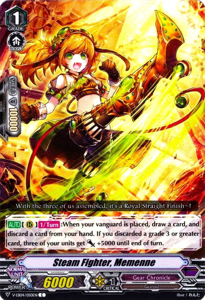 Image for Steam Fighter, Memenne (V-EB04: The Answer of Truth) (V-EB04/050EN) - Cardfight Vanguard